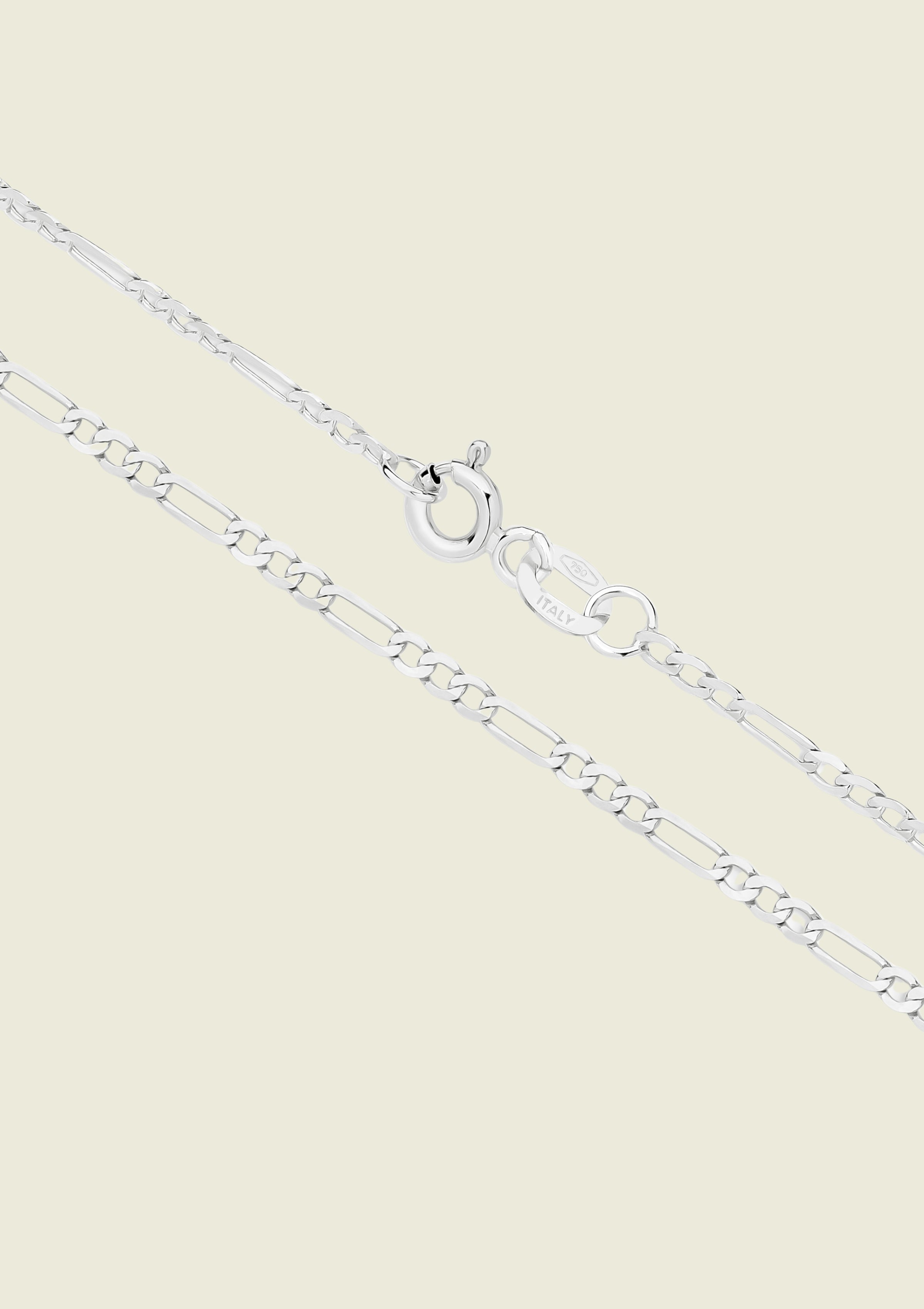 Figaro Chain (9k & 18k Yellow / White Gold)