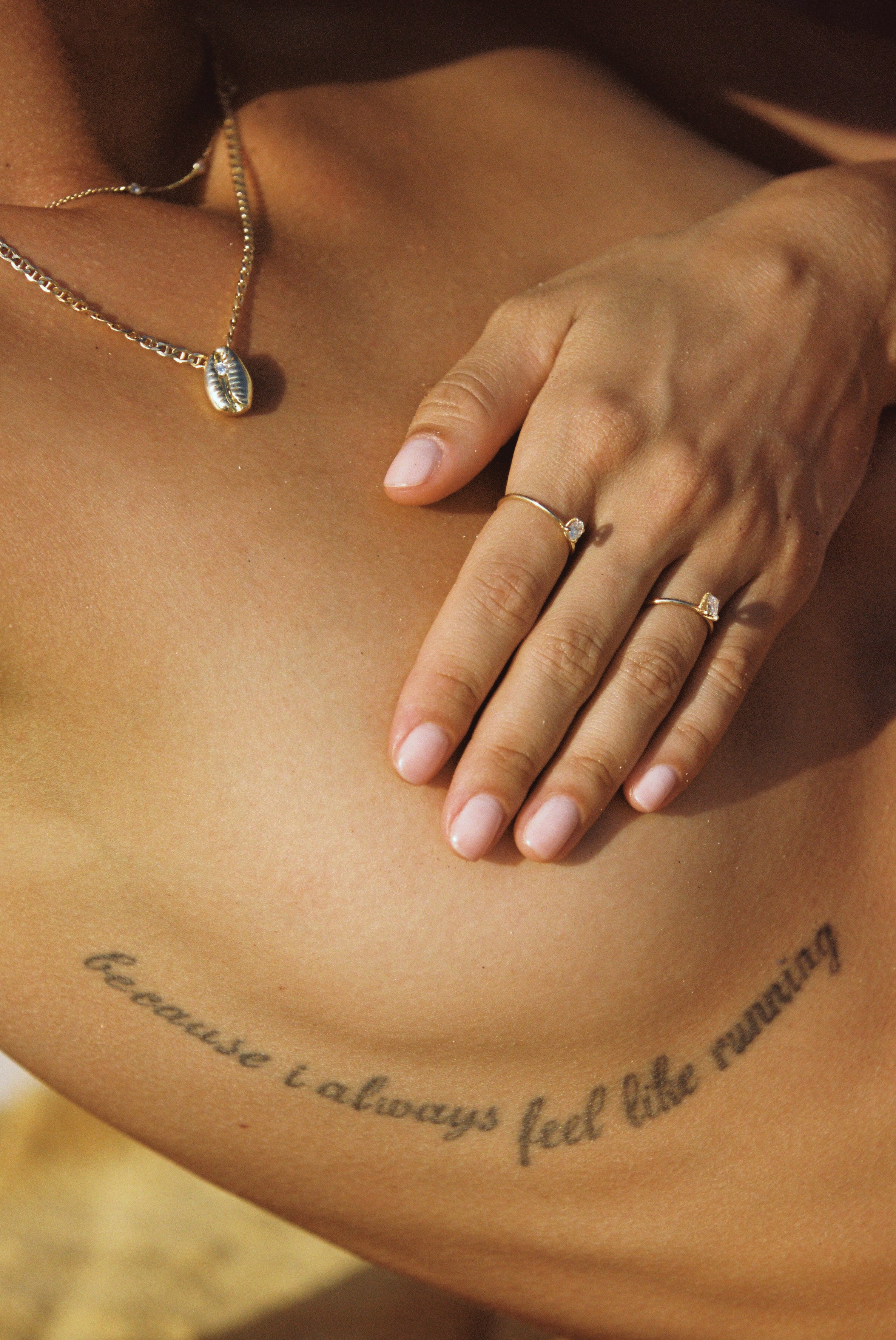 Petite Oval Elopement Ring