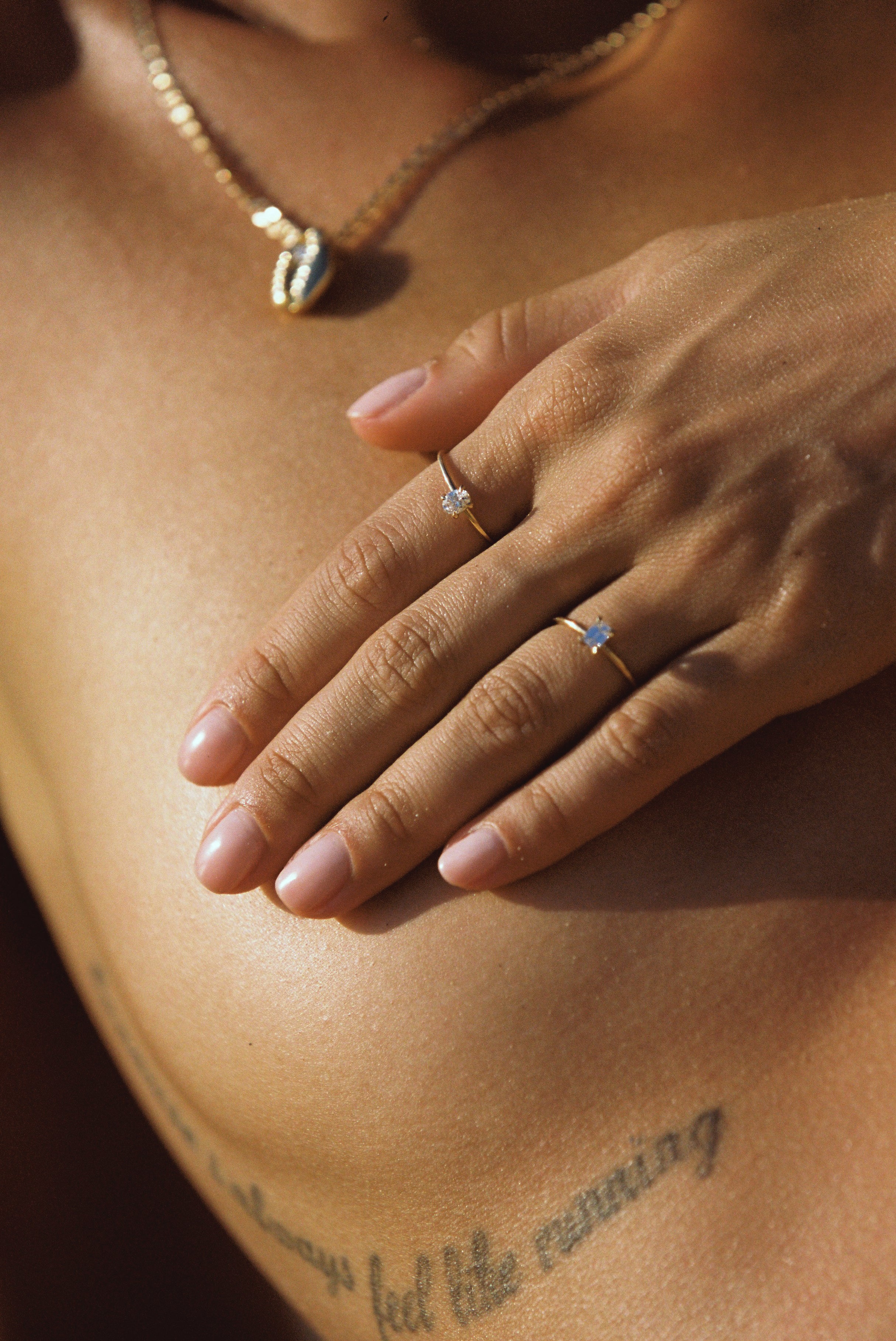 Petite Oval Elopement Ring