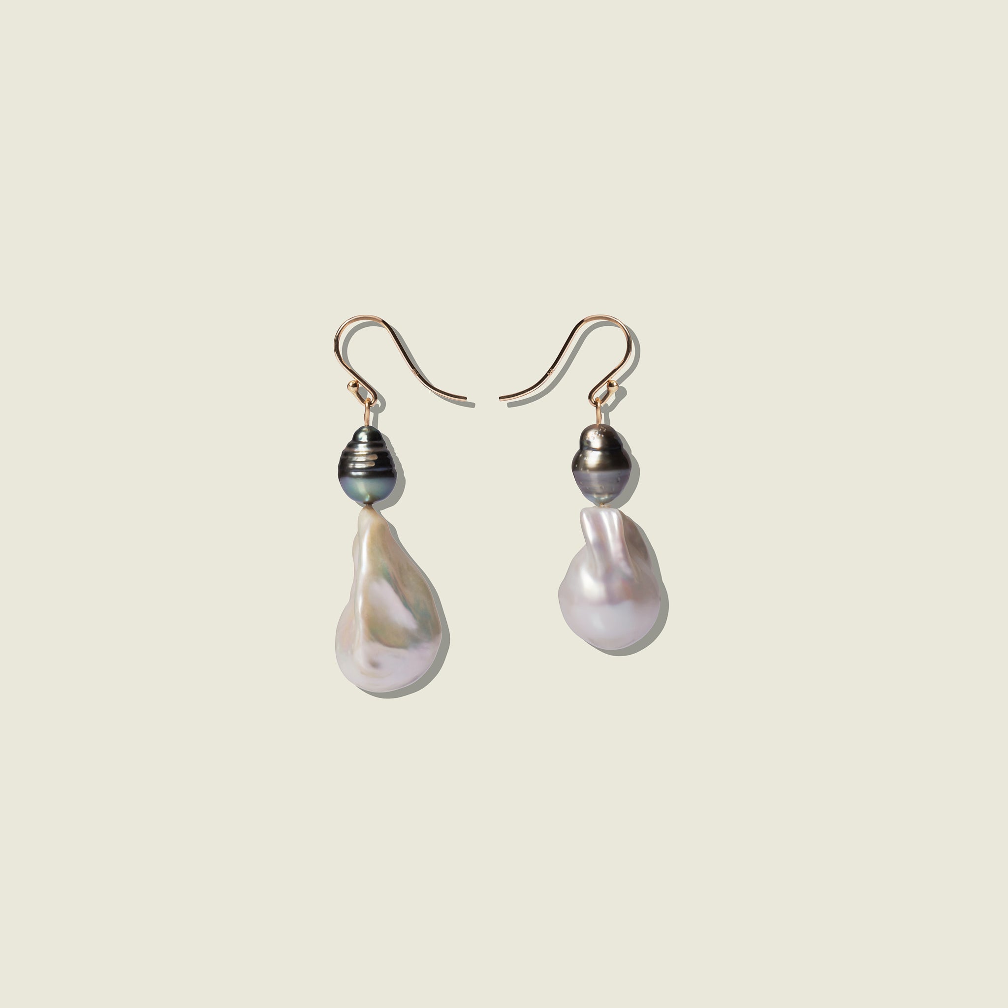 Baroque Pearl Drop Earrings