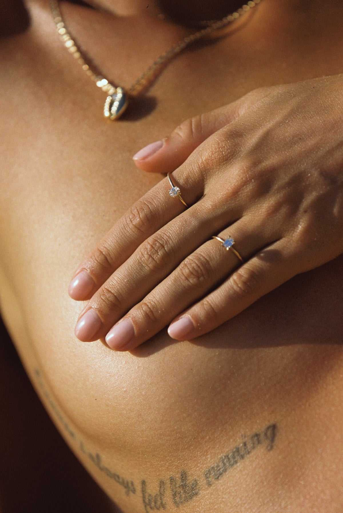 Petite Emerald Elopement Ring
