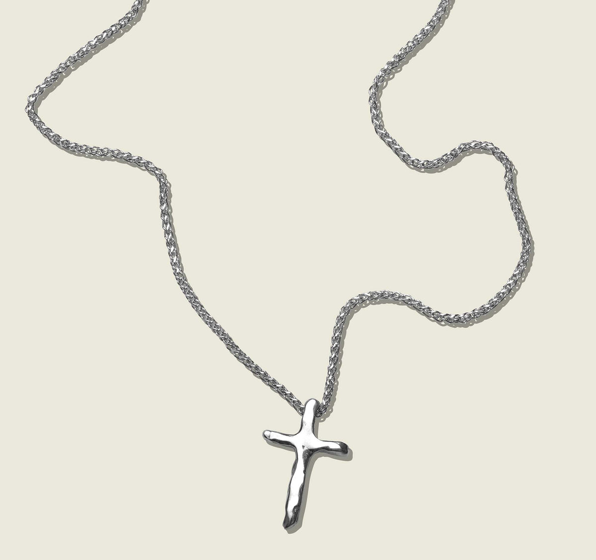 Molten Cross Pendant