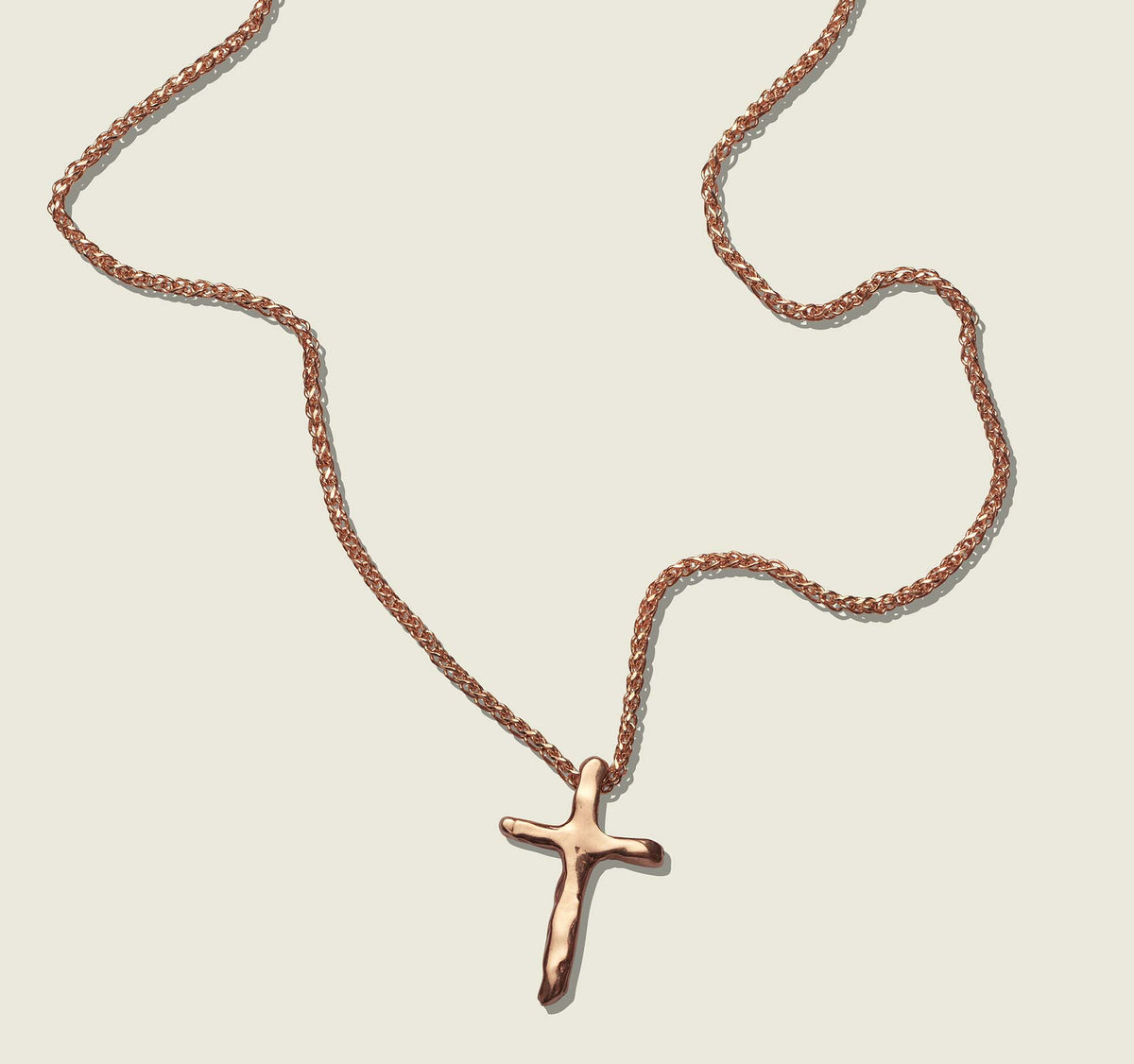 Molten Cross Pendant