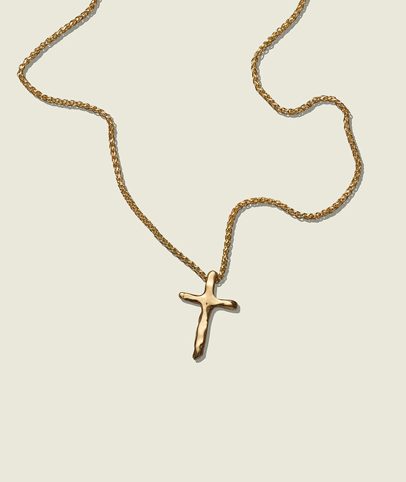 Molten Cross Pendant